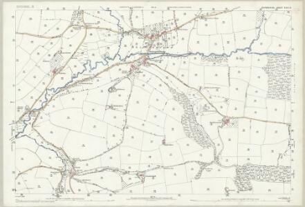 Devon XXIV.12 (includes: Bampton; Morebath) - 25 Inch Map