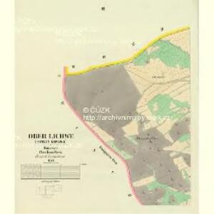Ober Lichwe (Horny Lipawa) - c2086-1-003 - Kaiserpflichtexemplar der Landkarten des stabilen Katasters