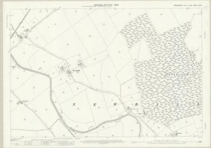 Lincolnshire LXII.11 (includes: Barlings; Bullington; Newball; Stainton by Langworth) - 25 Inch Map