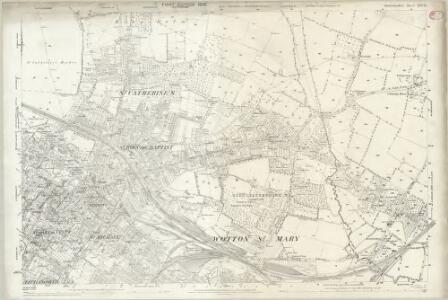 Gloucestershire XXV.15 (includes: Gloucester; Innsworth; Longford) - 25 Inch Map