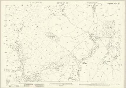 Denbighshire XXIII.8 (includes: Llanrwst Rural; Pentrefoelas) - 25 Inch Map