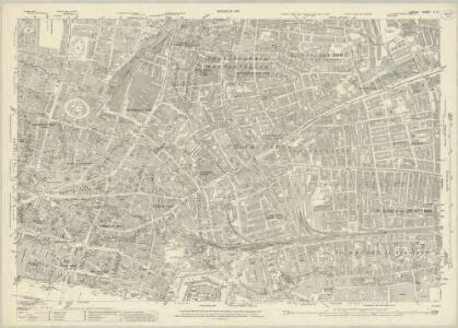London (1915- Numbered sheets) V.11 (includes: Bethnal Green; London; Shoreditch; Stepney) - 25 Inch Map
