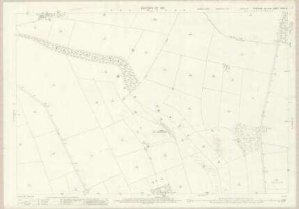 Yorkshire CXXVI.5 (includes: Luttons; Sherburn; Weaverthorpe) - 25 Inch Map