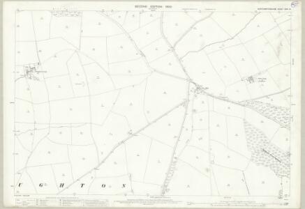 Northamptonshire XXIV.14 (includes: Draughton; Harrington; Lamport; Orton) - 25 Inch Map