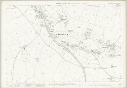 Gloucestershire XLIII.4 (includes: Chedworth) - 25 Inch Map
