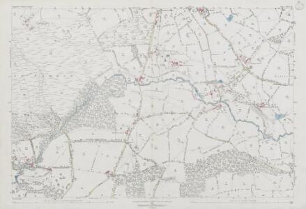 Somerset XXIX.14 (includes: Coleford; Holcombe; Leigh Upon Mendip; Stoke St Michael; Stratton on the Fosse) - 25 Inch Map