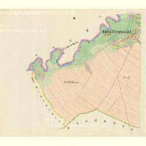 Klein Peterswald (Maly Peterswald) - m2281-1-002 - Kaiserpflichtexemplar der Landkarten des stabilen Katasters