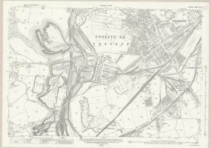 Durham XI.14 (includes: Consett) - 25 Inch Map