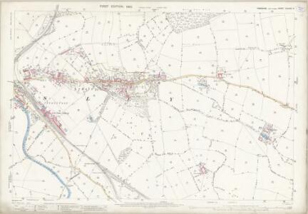 Yorkshire CCLXXV.9 (includes: Barnsley; Darfield; Wombwell; Worsborough) - 25 Inch Map