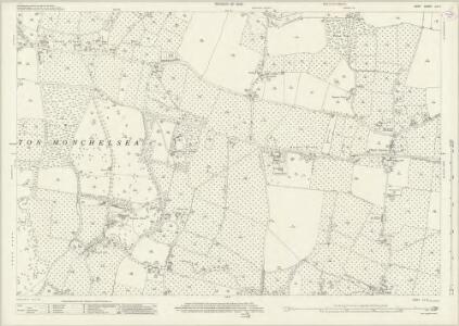 Kent LII.4 (includes: Boughton Monchelsea; Chart Sutton) - 25 Inch Map