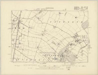 Montgomeryshire XIA.SE - OS Six-Inch Map