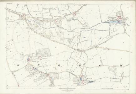 Worcestershire LIV.5 (includes: Berrow; Birtsmorton; Pendock) - 25 Inch Map