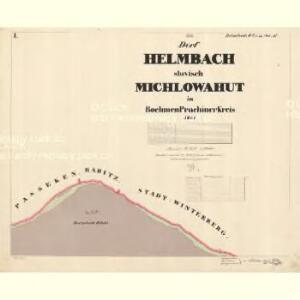 Helmbach - c4624-1-001 - Kaiserpflichtexemplar der Landkarten des stabilen Katasters