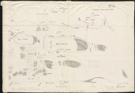 [Plan of engagement with British ships near Red Bank, New Jersey, October 22 and 23, 1777]