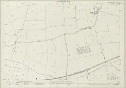 Cambridgeshire XLV.14 (includes: Gamlingay; Hatley St George; Little Gransden) - 25 Inch Map