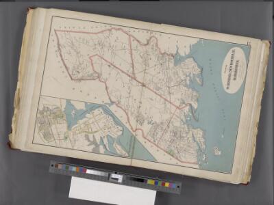 Westchester, Double Page Plate No. 13 [Map of Towns of Scarsdale, New Rochelle, and Mamaroneck] / prepared under the direction of Joseph R. Bien, from general surveys and official records.