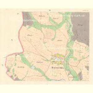Trzeschtitz - m3160-1-002 - Kaiserpflichtexemplar der Landkarten des stabilen Katasters