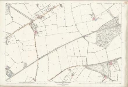 Norfolk LXXIV.11 (includes: Hethersett; Ketteringham; Wymondham) - 25 Inch Map