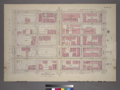 Plate 35, Part of Sections 5&6: [Bounded by E. 100th Street, Third Avenue, E. 95th Street and Fifth Avenue.]