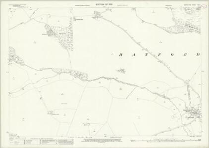 Berkshire VIII.11 (includes: Buckland; Great Faringdon; Hatford; Shellingford; Stanford in The Vale) - 25 Inch Map