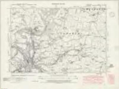 Derbyshire V.NW - OS Six-Inch Map