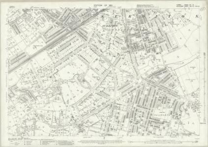 Surrey XII.8 (includes: Long Ditton; Surbiton) - 25 Inch Map