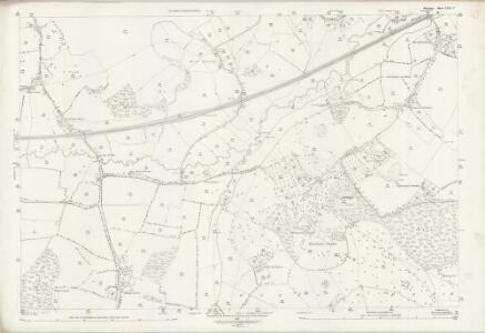 Wiltshire LXIX.2 (includes: Donhead St Andrew; Semley; Tisbury; West Tisbury) - 25 Inch Map