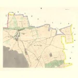 Ullitz - c8243-1-003 - Kaiserpflichtexemplar der Landkarten des stabilen Katasters