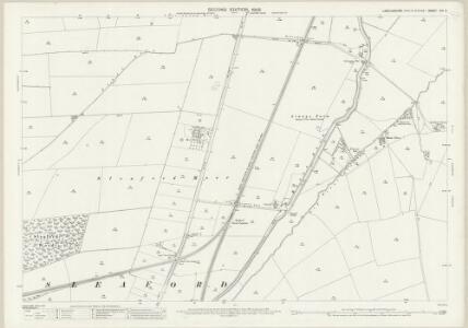Lincolnshire CVI.3 (includes: Ewerby and Evedon; Holdingham; Leasingham; New Sleaford) - 25 Inch Map