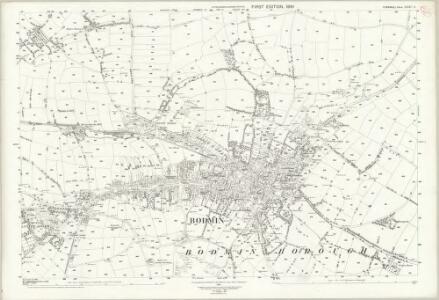 Cornwall XXXIV.2 (includes: Bodmin Borough; Helland) - 25 Inch Map