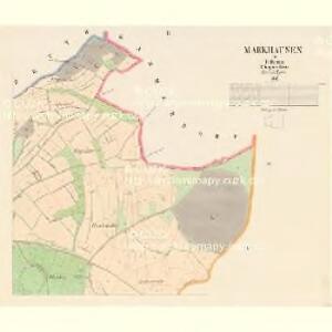 Markhausen - c6004-2-002 - Kaiserpflichtexemplar der Landkarten des stabilen Katasters