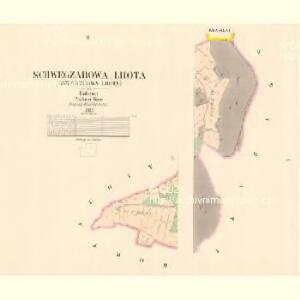 Schwegzarowa Lhota (Sswegcarowa Lhota) - c7815-1-001 - Kaiserpflichtexemplar der Landkarten des stabilen Katasters
