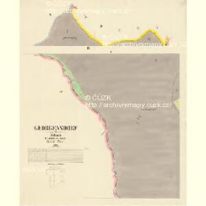 Georgensdorf - c0989-1-005 - Kaiserpflichtexemplar der Landkarten des stabilen Katasters