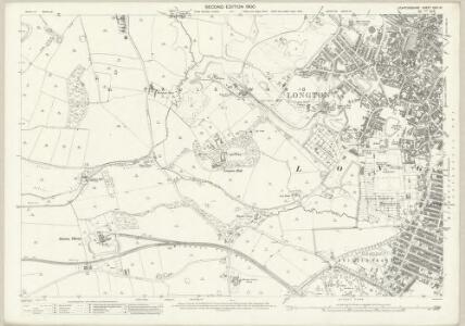Staffordshire XVIII.10 (includes: Stoke On Trent) - 25 Inch Map