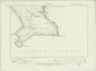 Cornwall LIV.SE & LV.SW - OS Six-Inch Map