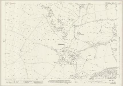Derbyshire XLII.11 (includes: Denstone; Ellastone; Norbury and Roston; Ramshorn) - 25 Inch Map