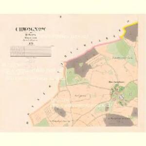 Chwognow - c2706-1-002 - Kaiserpflichtexemplar der Landkarten des stabilen Katasters