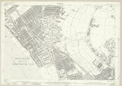 Lancashire XCIX.9 (includes: Ford; Great Crosby; Litherland; Seaforth; Waterloo) - 25 Inch Map