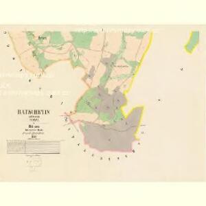 Batschetin - c0056-1-004 - Kaiserpflichtexemplar der Landkarten des stabilen Katasters