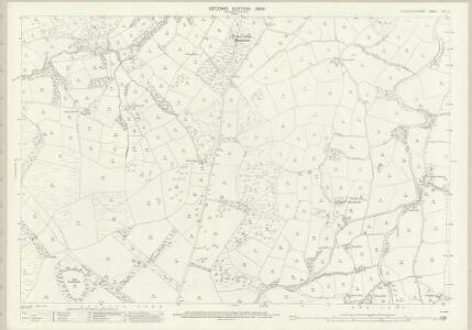 Brecknockshire XXXII.2 (includes: Crai; Traean Glas) - 25 Inch Map