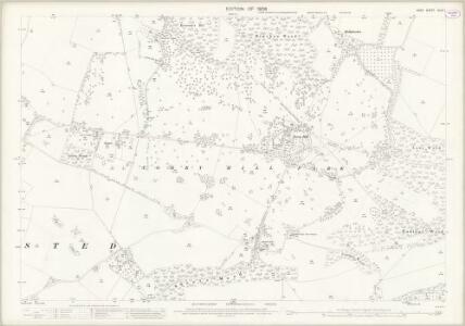 Kent XLIV.1 (includes: Frinsted; Lenham; Milstead) - 25 Inch Map