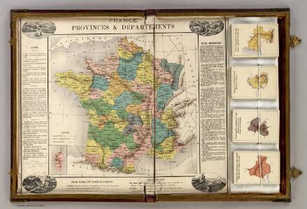 France Provinces & Departments.