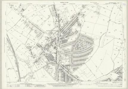 Northamptonshire XLV.1 (includes: Boughton; Northampton) - 25 Inch Map