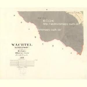 Wachtel (Krzipow) - m2756-1-005 - Kaiserpflichtexemplar der Landkarten des stabilen Katasters