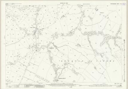 Staffordshire IV.15 (includes: Heathylee; Leekfrith; Onecote; Tittesworth) - 25 Inch Map