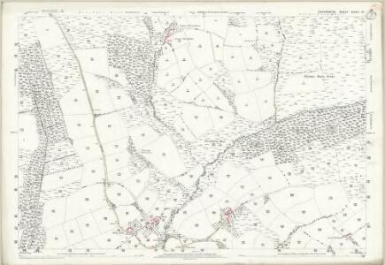 Devon XXXII.10 (includes: Chumleigh; Meshaw; Romansleigh) - 25 Inch Map