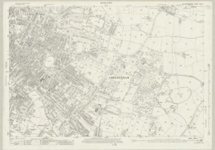 Gloucestershire XXVI.8 (includes: Charlton Kings; Cheltenham; Prestbury) - 25 Inch Map