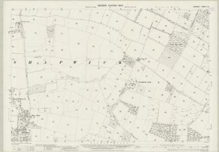 Somerset LI.8 (includes: Ashcott; Shapwick) - 25 Inch Map