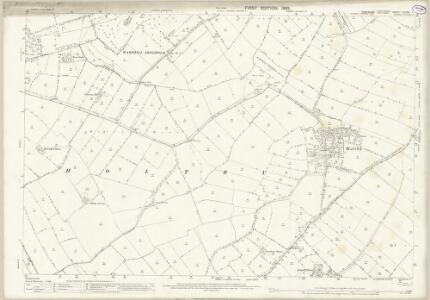 Yorkshire CLXXV.1 (includes: Dunnington; Holtby; Murton; Stockton On The Forest; Warthill) - 25 Inch Map