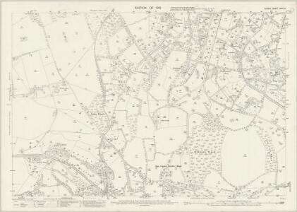 Surrey XXVII.6 (includes: Bletchingley; Caterham; Chaldon) - 25 Inch Map